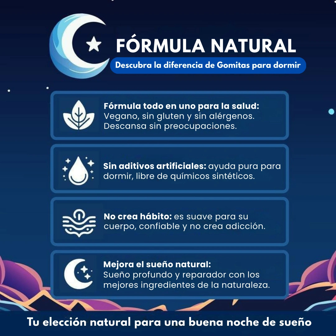 LullaBites - Gomitas Naturales para Dormir